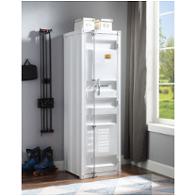 35911 Acme Furniture Cargo - White Bedroom Furniture Armoire