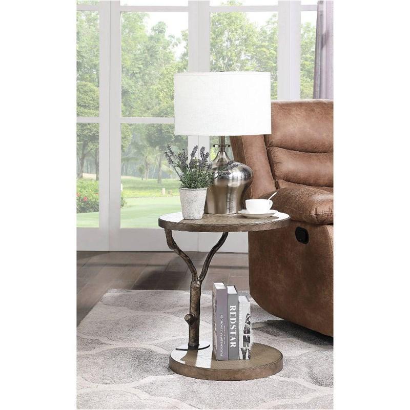 82067 Acme Furniture Reginald Living Room Furniture End Table