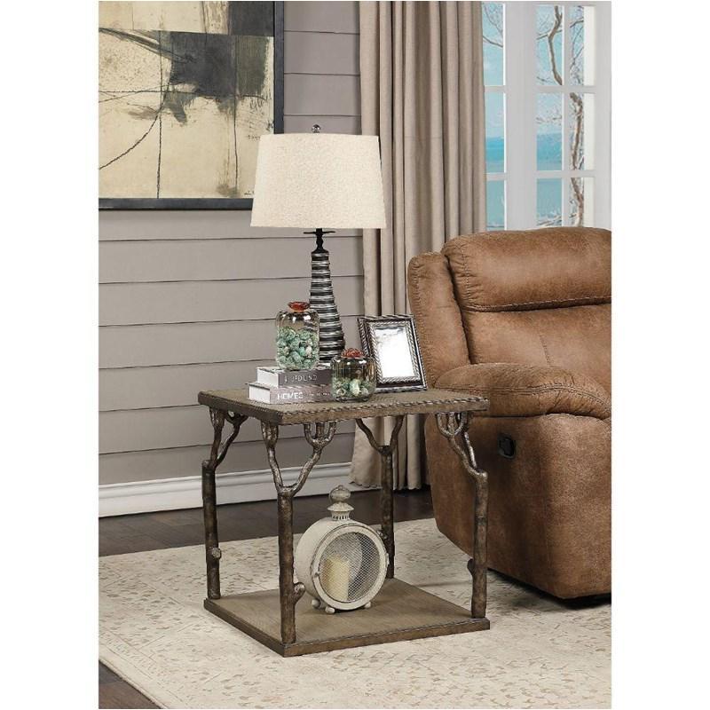 82068 Acme Furniture Reginald Living Room Furniture End Table