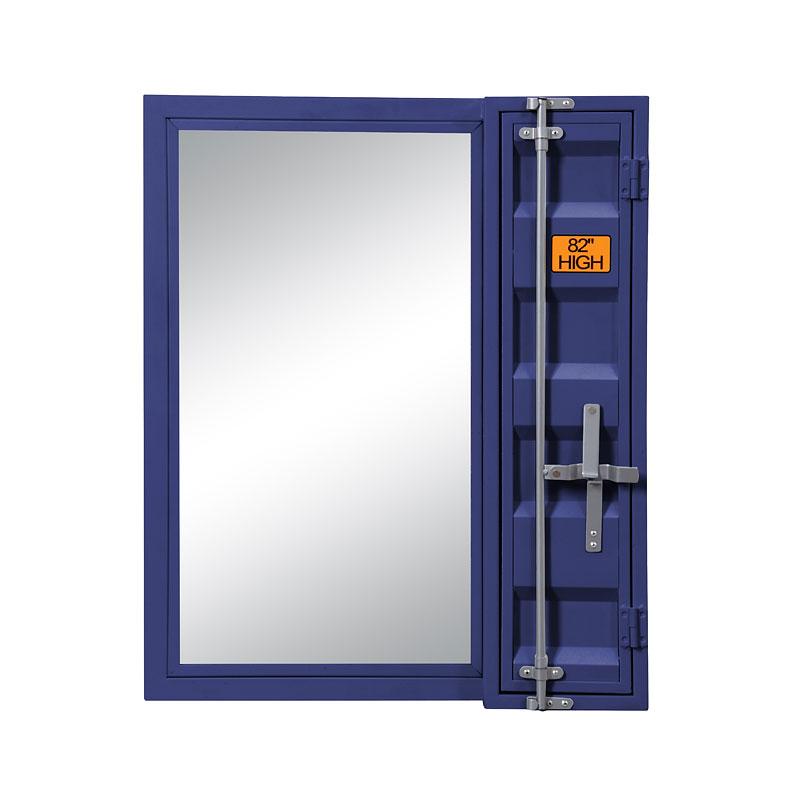 35938 Acme Furniture Cargo - Blue Bedroom Furniture Mirror