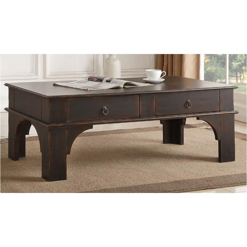 84585 Acme Furniture Elvira Living Room Furniture Cocktail Table