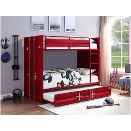 37910hf Acme Furniture Cargo - Red Bedroom Furniture Bed