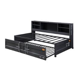 38270hf Acme Furniture Cargo - Gunmetal Bedroom Furniture Bed