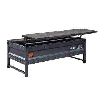 82365 Acme Furniture Cargo - Gunmetal Living Room Furniture Cocktail Table