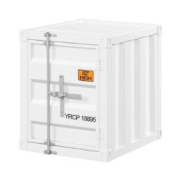 87882 Acme Furniture Cargo - White Living Room Furniture End Table