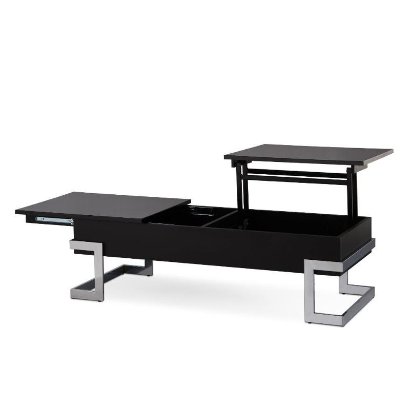 81855 Acme Furniture Calnan Black Coffee Table With Lift
