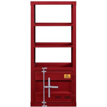91896 Acme Furniture Cargo - Red Home Entertainment Furniture Entertainment Center