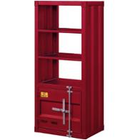 91897 Acme Furniture Cargo - Red Home Entertainment Furniture Entertainment Center