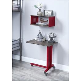 Ac00361 Acme Furniture Cargo - Red Accent Furniture Accent Table