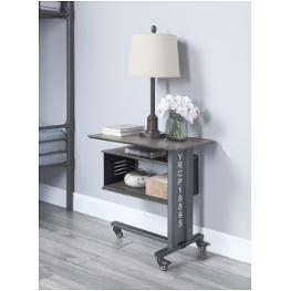 Ac00362 Acme Furniture Cargo - Gunmetal Accent Furniture Accent Table