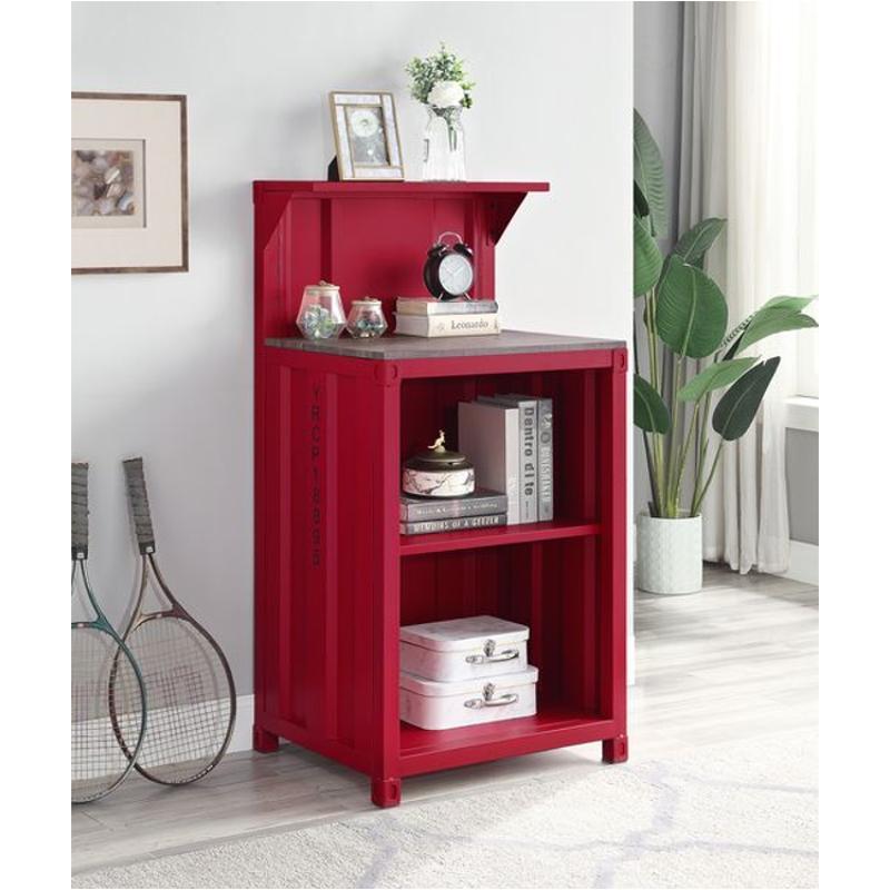 Ac00377 Acme Furniture Cargo - Red Home Office Furniture Desk