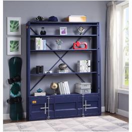 39892 Acme Furniture Cargo - Blue Home Office Furniture Bookcase
