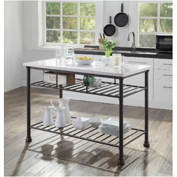 98941 Acme Furniture Freyja Home Office Furniture Island