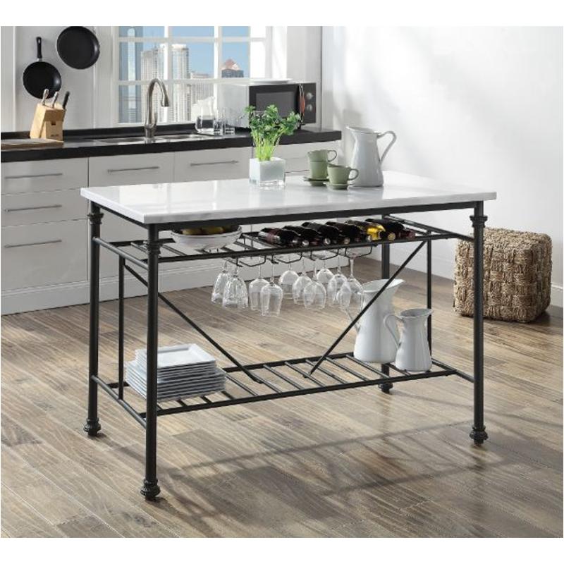 98944 Acme Furniture Brahm Home Office Furniture Island