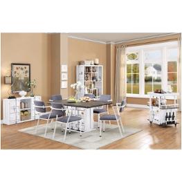 77880t Acme Furniture Cargo - White Dining Room Furniture Dining Table