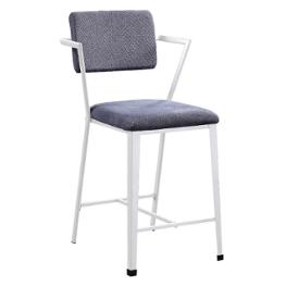 77887 Acme Furniture Cargo - White Dining Room Furniture Stool