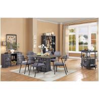 77900t Acme Furniture Cargo - Gunmetal Dining Room Furniture Dining Table