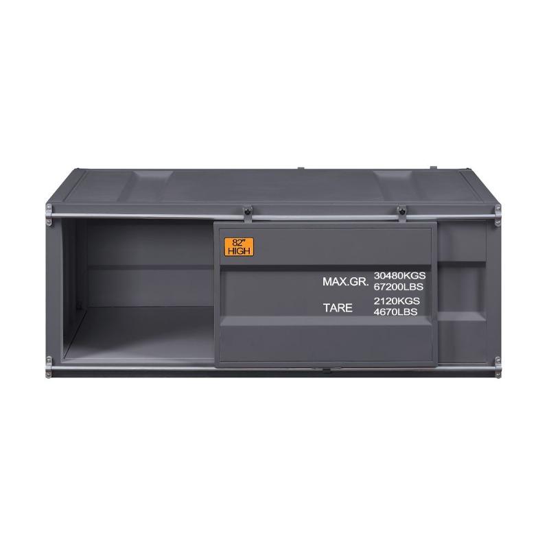 87885 Acme Furniture Cargo - Gunmetal Living Room Furniture Cocktail Table