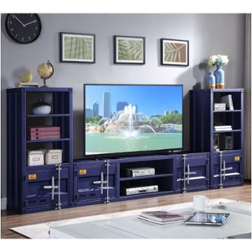 91890 Acme Furniture Cargo - Blue Home Entertainment Furniture Tv Console