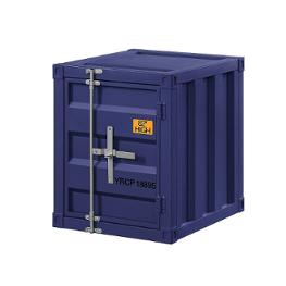 87892 Acme Furniture Cargo - Blue Living Room Furniture End Table