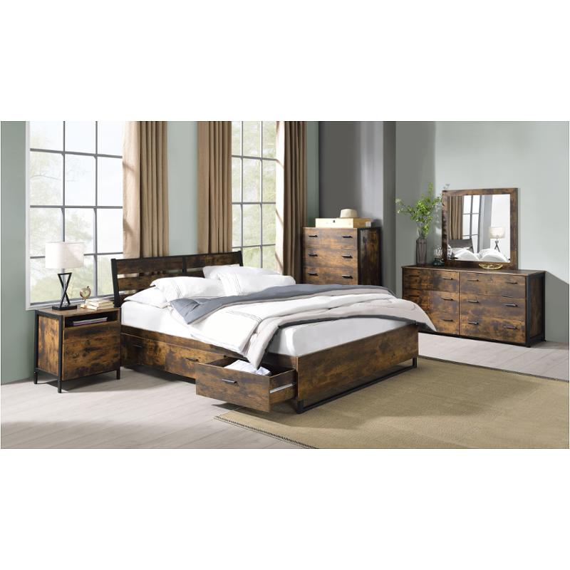 24257ek-drw Acme Furniture Juvanth Bedroom Furniture Bed