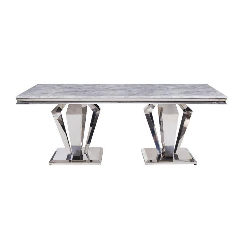 68265t Acme Furniture Satinka Dining Room Furniture Dining Table