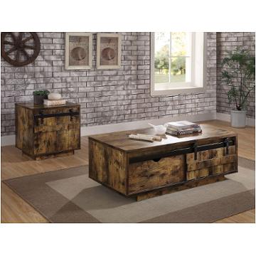 88040 Acme Furniture Bellarosa - Oak Living Room Furniture Cocktail Table