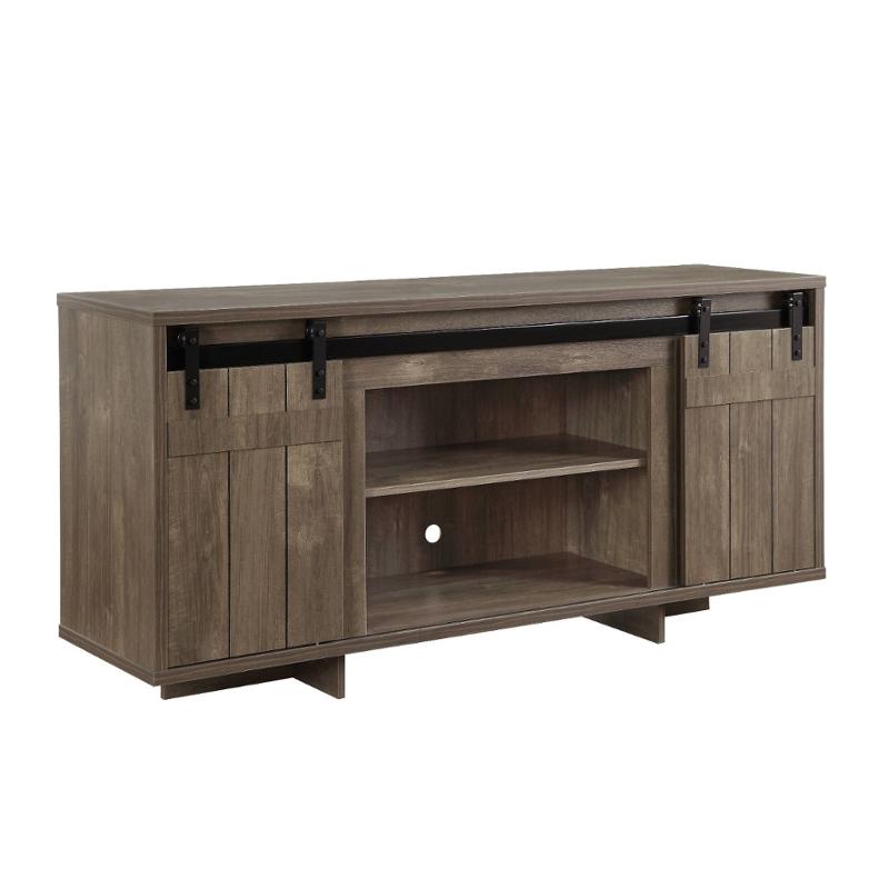 91608shl Acme Furniture Bellarosa - Gray Home Entertainment Furniture Tv Console