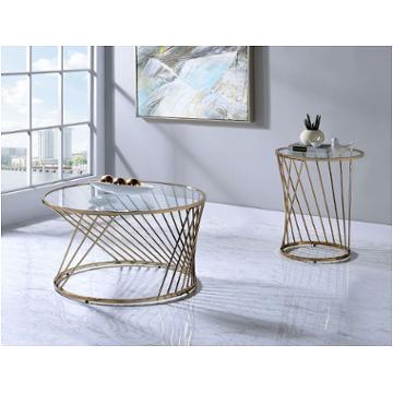 82990 Acme Furniture Bluelipe Living Room Furniture Cocktail Table