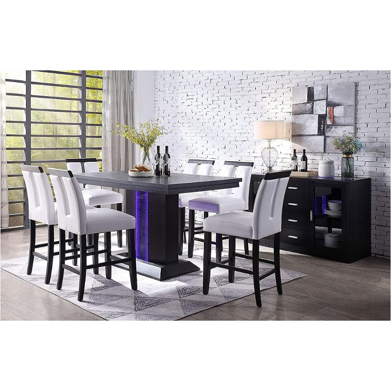 70655 Acme Furniture Bernice - Black Dining Room Furniture Counter Height Table