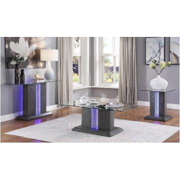 80671gl Acme Furniture Bernice - Gray Oak Living Room Furniture Cocktail Table