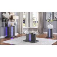 80671gl Acme Furniture Bernice - Gray Oak Living Room Furniture Cocktail Table