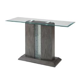 80675gl Acme Furniture Bernice - Gray Oak Living Room Furniture Sofa Table