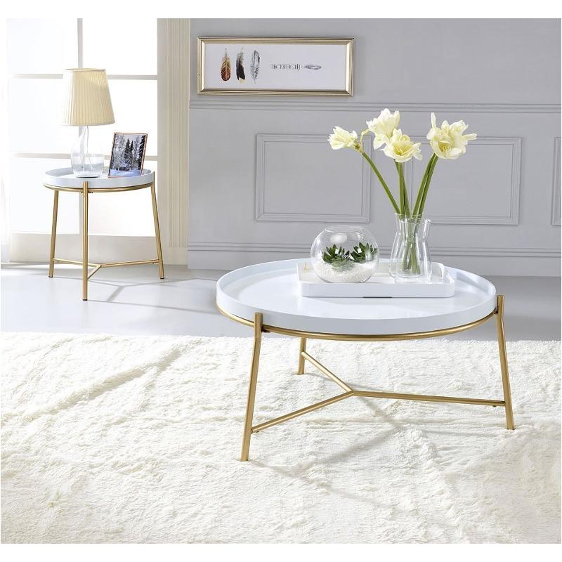 83075 Acme Furniture Rashid Living Room Furniture Cocktail Table