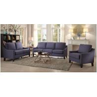 53550 Acme Furniture Zapata - Blue Living Room Furniture Sofa