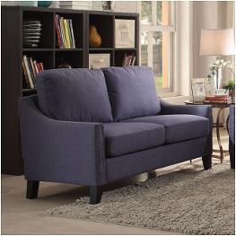 53551 Acme Furniture Zapata - Blue Living Room Furniture Loveseat