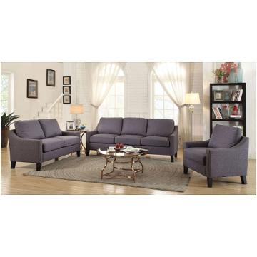 53755 Acme Furniture Zapata - Gray Gray Fabric Sofa