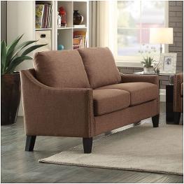 53766 Acme Furniture Zapata - Brown Living Room Furniture Loveseat