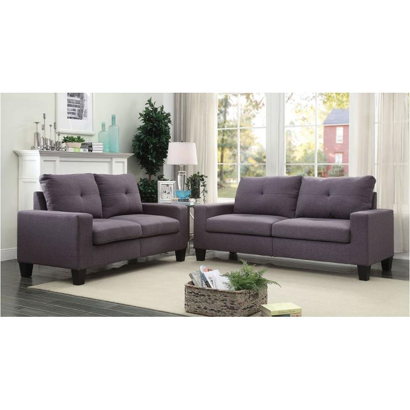 52735sof Acme Furniture Platinum Ii - Gray Living Room Furniture Sofa