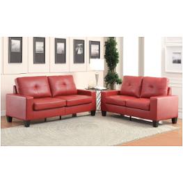 52745sof Acme Furniture Platinum Ii - Red Living Room Furniture Sofa