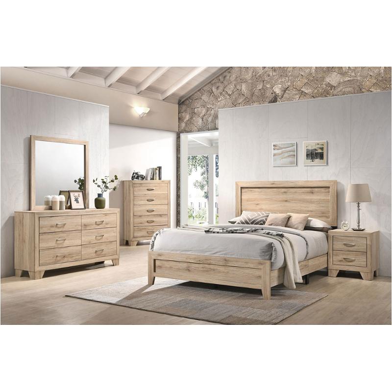 28037ek Acme Furniture Miquell - Natural Bedroom Furniture Bed