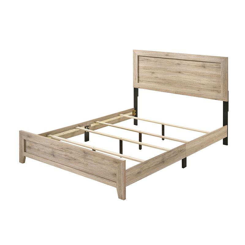 28040q Acme Furniture Miquell - Natural Bedroom Furniture Bed