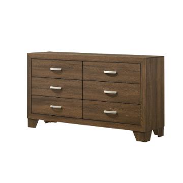 28055 Acme Furniture Miquell - Oak Bedroom Furniture Dresser