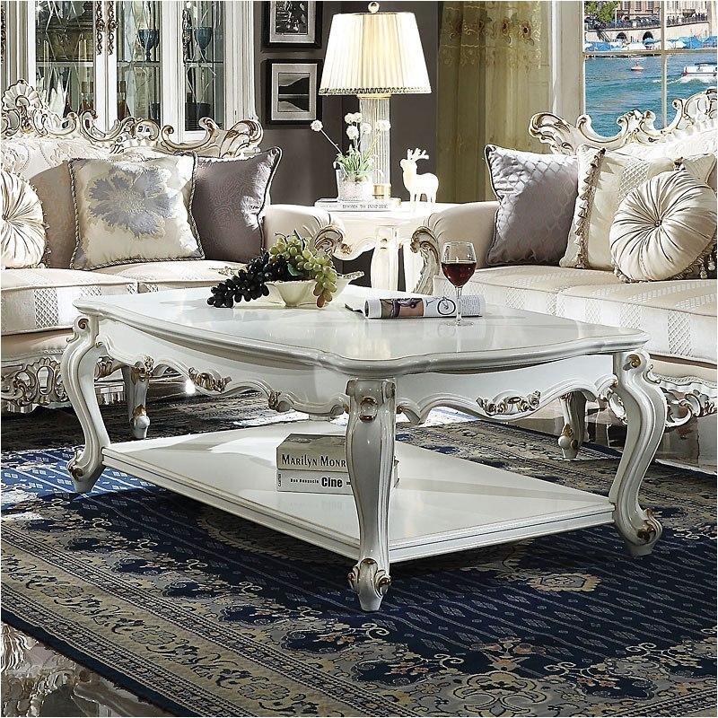 83460 Acme Furniture Picardy-ii Coffee Table