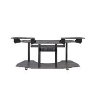 92890top Acme Furniture 71in Black Oak Music Studio Desk