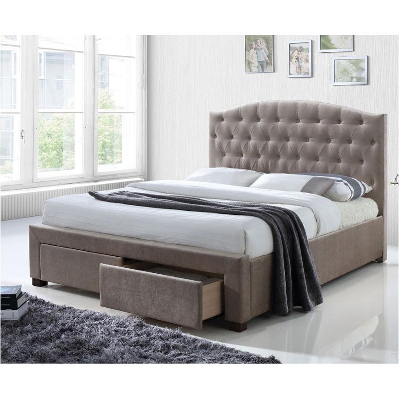 25667ek-hb Acme Furniture Denise Bedroom Furniture Bed