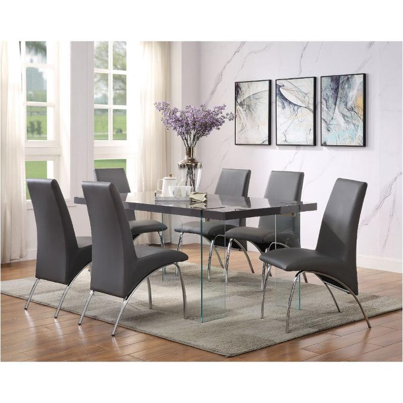 72190t Acme Furniture Noland - Gray Dining Room Furniture Dining Table