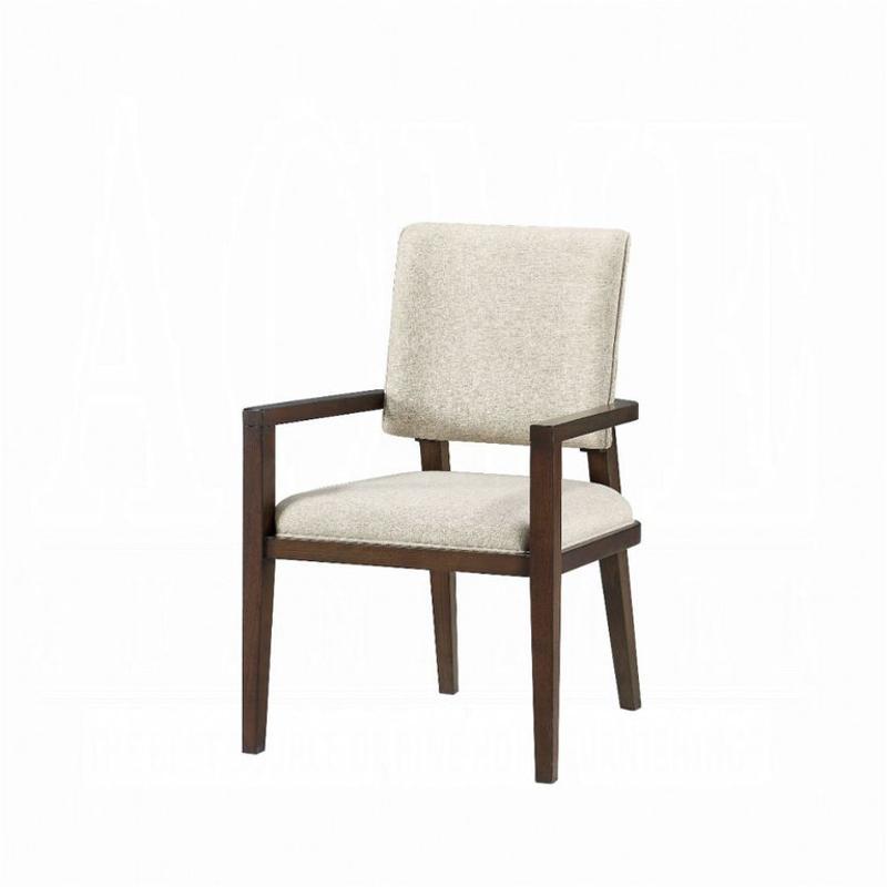 64853 Acme Furniture Niamey Dining Room Furniture Arm Chair