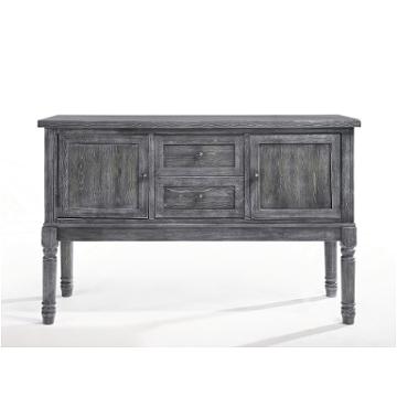 66183 Acme Furniture Leventis - Gray Dining Room Furniture Server