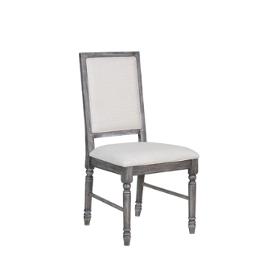 66182 Acme Furniture Leventis - Gray Dining Room Furniture Dining Chair